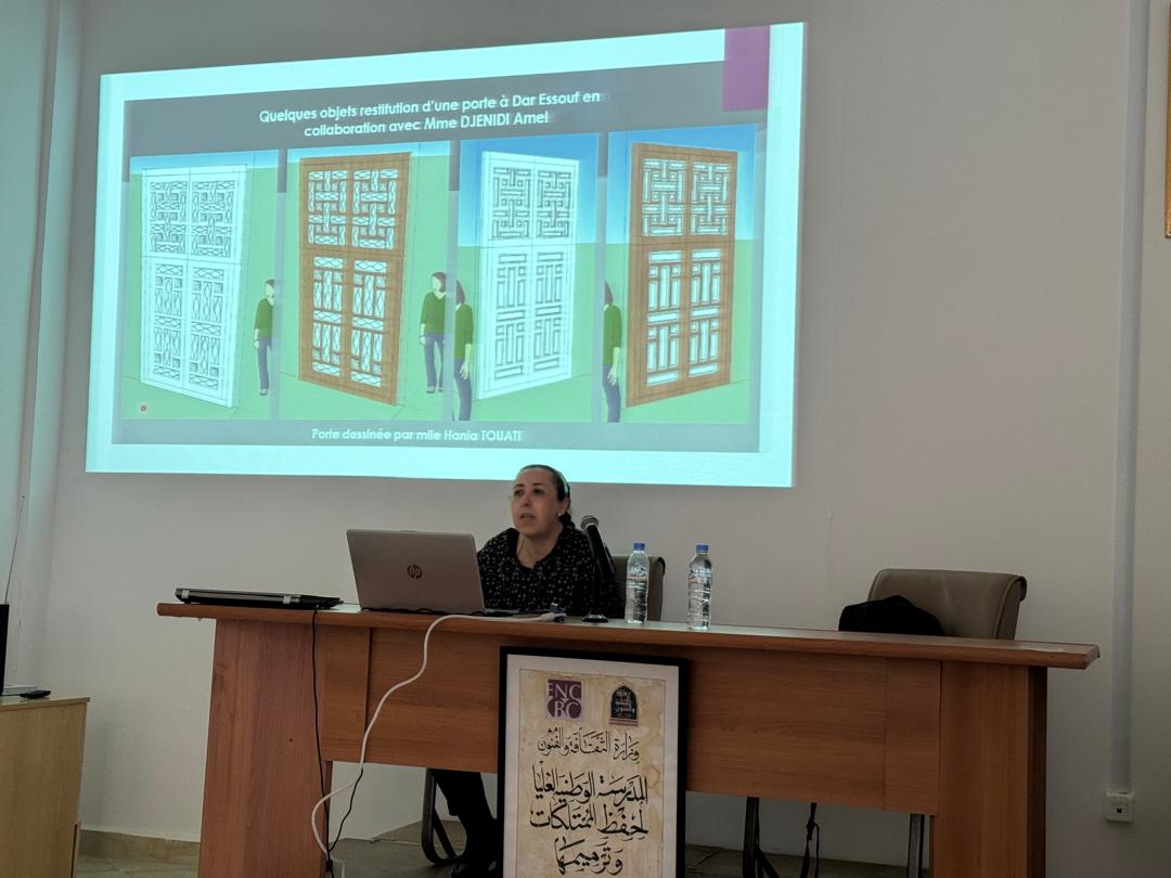  L’intervention est intitulée :  donnée d'entrée et intelligence artificielle au service du patrimoine architectural et culturel.